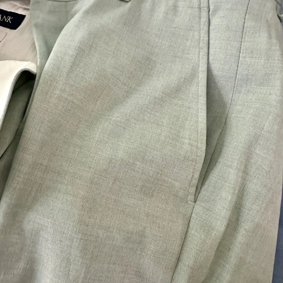 Jos. A. Bank Slim Fit Flat Front Suit separates light green Men’s 33x30 NWT - Picture 4 of 4